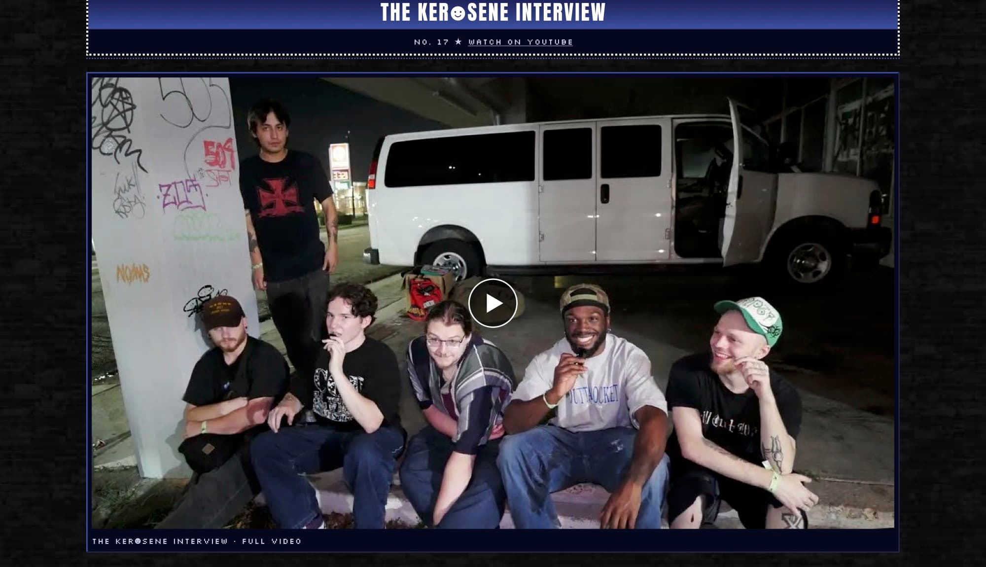 Interview page