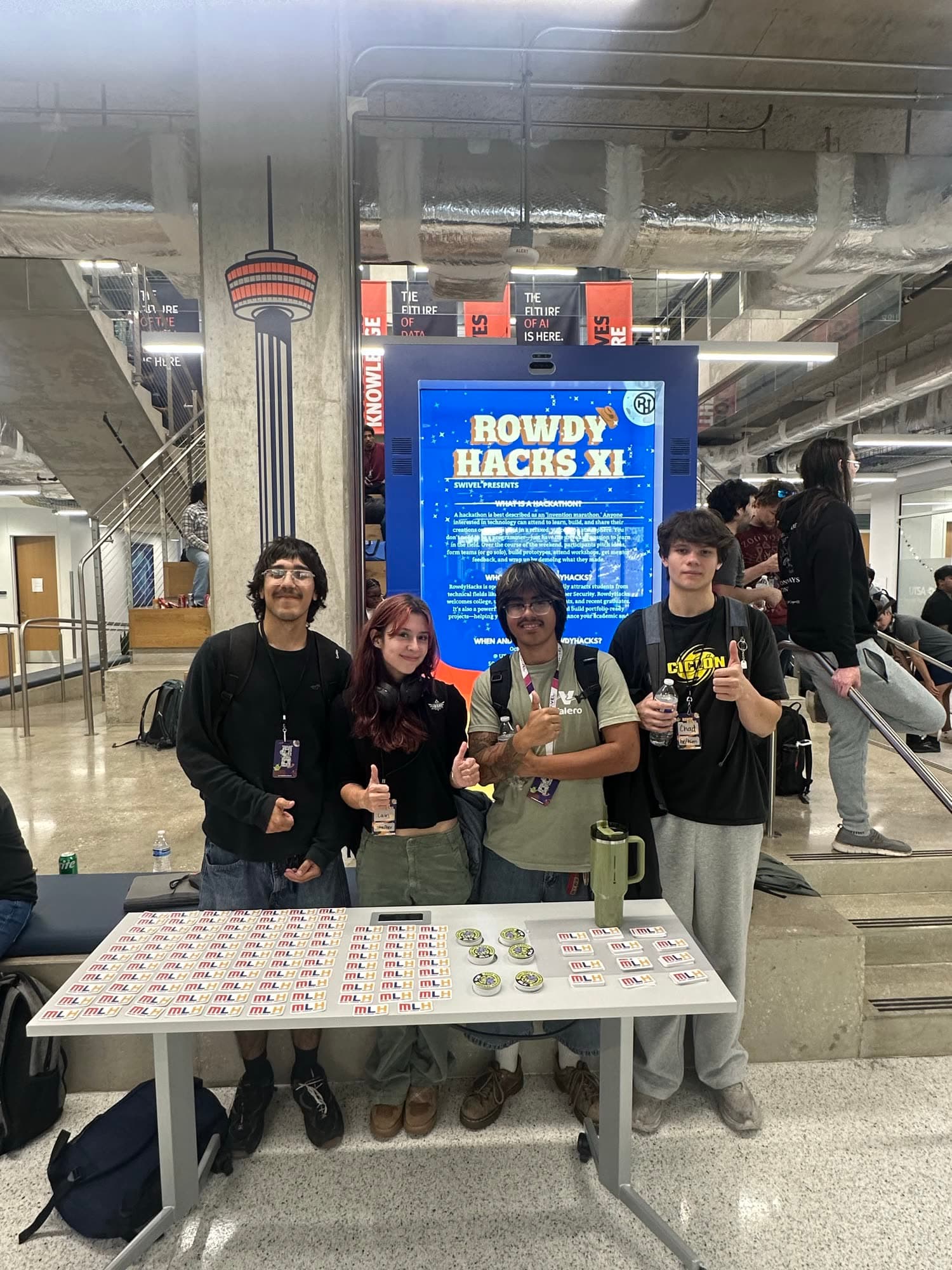 The team at RowdyHacks XI