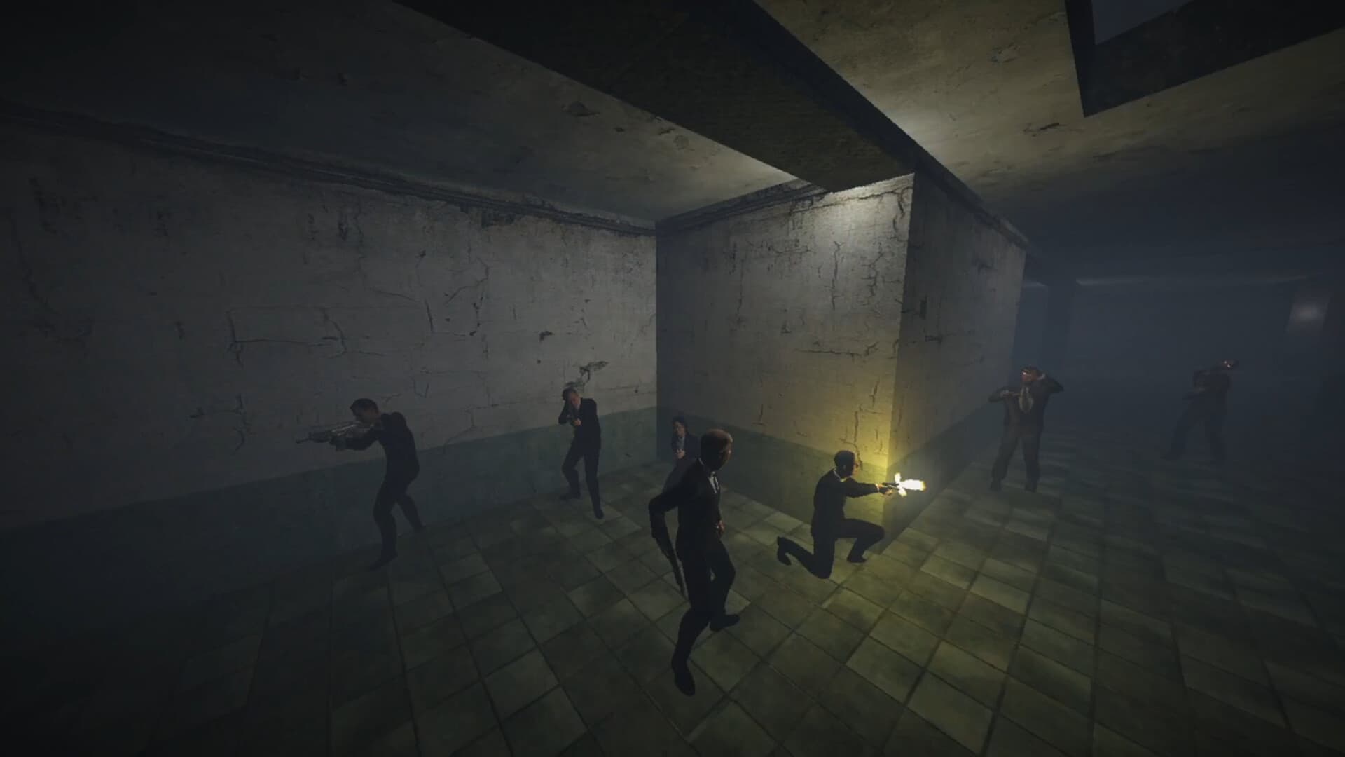 Undead Presidents corridor gameplay